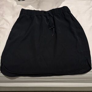 lululemon athletica Black Mini Skirt